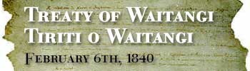 Treaty of Waitangi