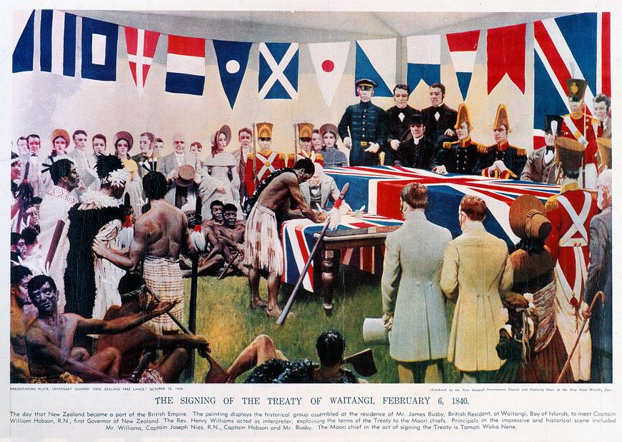 History-Treaty of waitangi-NewZealand